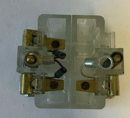 RUNDEL IDEC PR4 CONTACT BLOCK***LOTOF10***