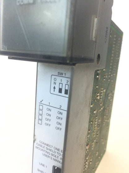 ALLEN BRADLEY 1747-SN REMOTE I/O SCANNER SER B  FRN 1.0B