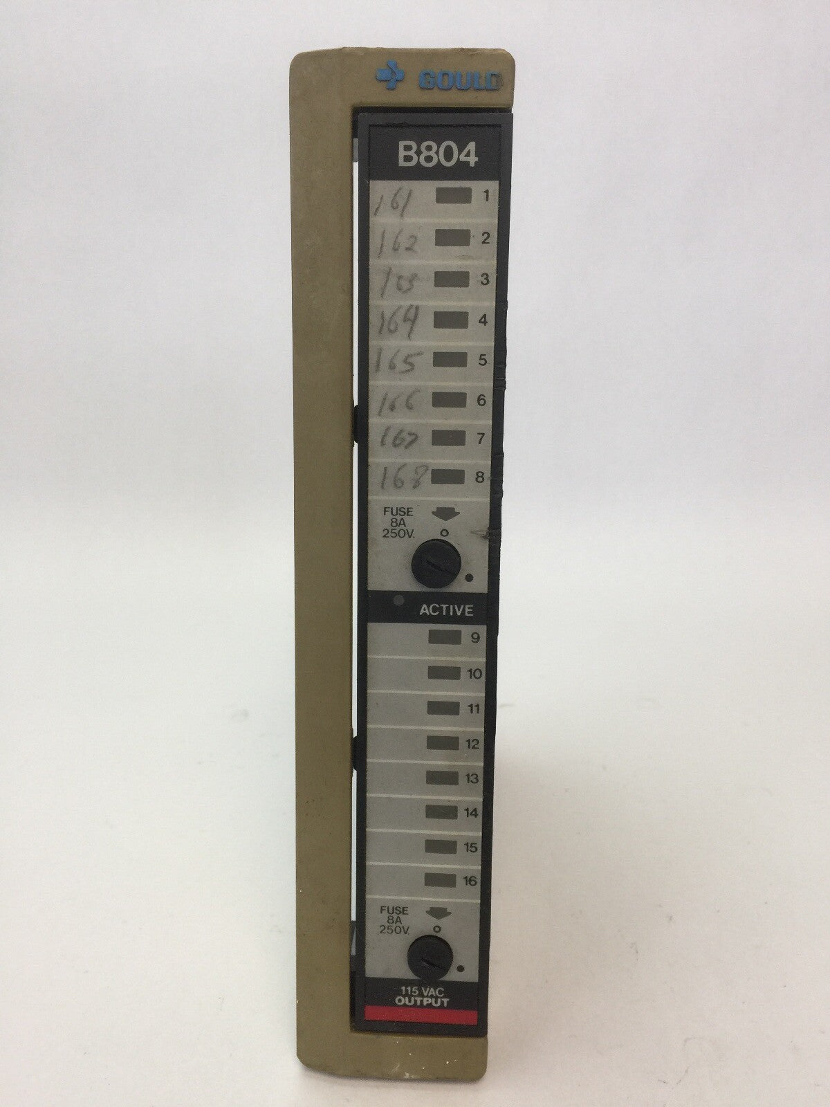 GOULD AS-B804-116 OUTPUT MODULE 115VAC