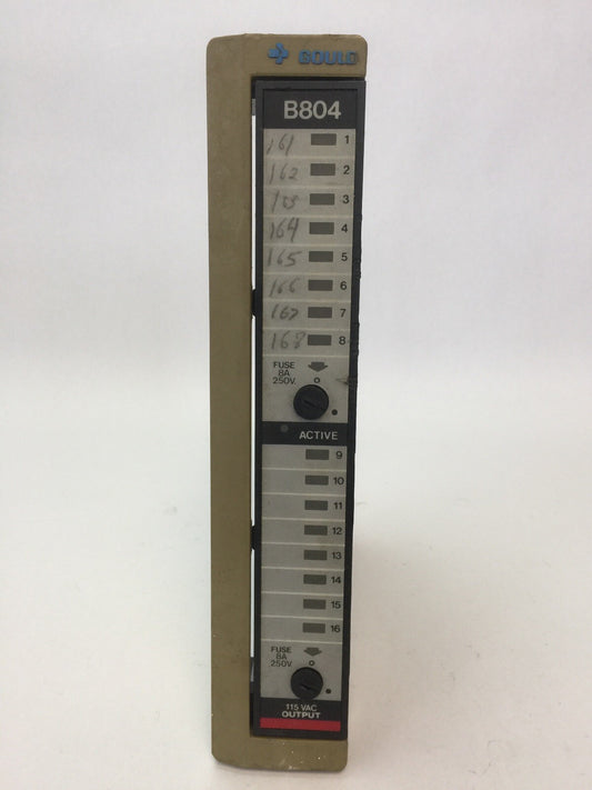 GOULD AS-B804-116 OUTPUT MODULE 115VAC
