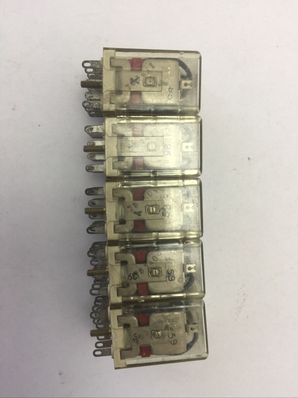 AMF POTTER & BRUMFIELD KHU17D11 RELAY 24VDC 1/10HP 3A 120VAC 3A 28VDC (LOT OF 5)