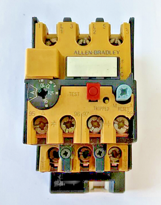 ALLEN BRADLEY 193BSC 15 OVERLOAD RELAY SER.B 10-16A /193-BPM1 SER.C