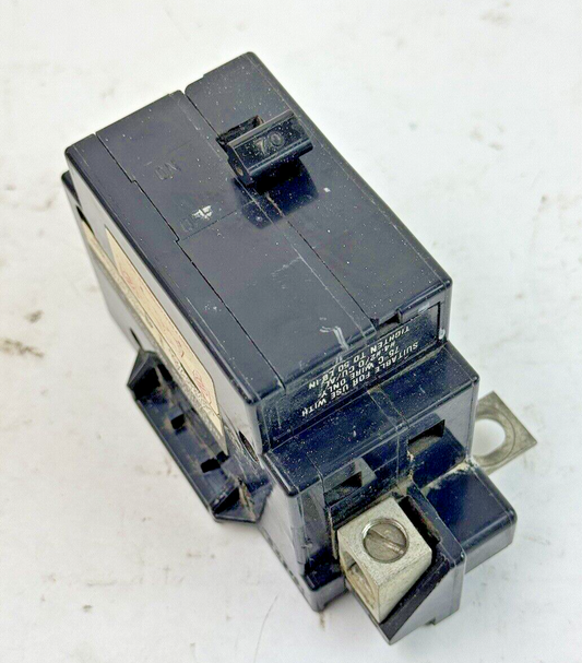 SQUARE D - QOM70VH - MAIN CIRCUIT BREAKER - 2 POLE/ 70 A/ 240 VAC