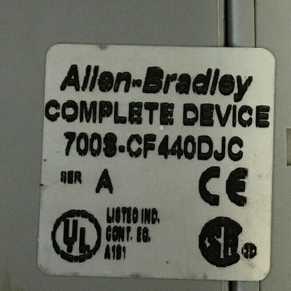 ALLEN BRADLEY 700S-CF440DJC GUARD MASTER CONTROL RELAY
