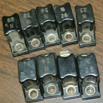 LOT of 9 / ALLEN-BRADLEY N-SERIES THERMAL OVERLOAD HEATER ELEMENTS / LIST BELOW