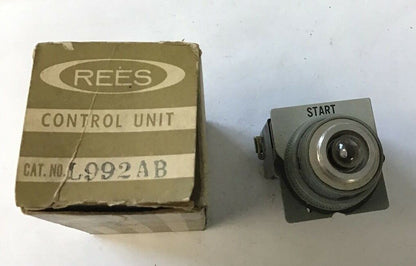 REES L992AB PUSHBUTTON START ILLIMUNIATED 4300-999/ 949-6648 460V 60CY