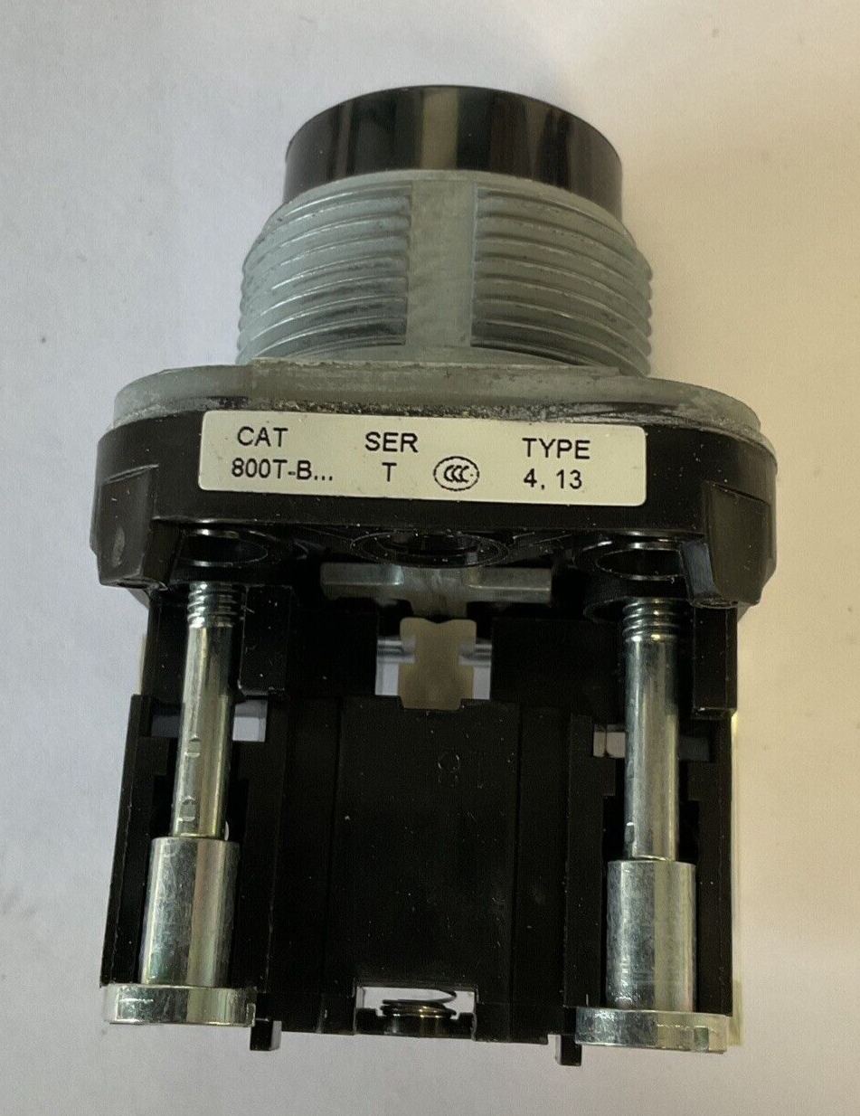 ALLEN BRADLEY 800T-B2A SER.T PUSH BUTTON EXTENDED HEAD BLACK