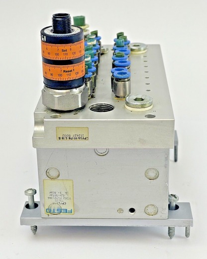 FESTO - CPV14-V1 - VALVE MANIFOLD-W/ PNEUM CONN & STACK PLATES, BN02(8)