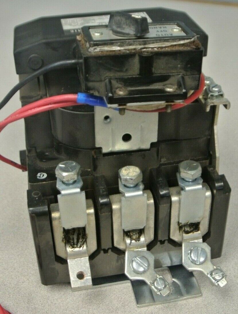 GENERAL ELECTRIC CR360L51304AJZ LIGHTING CONTACTOR / 110-120V COIL