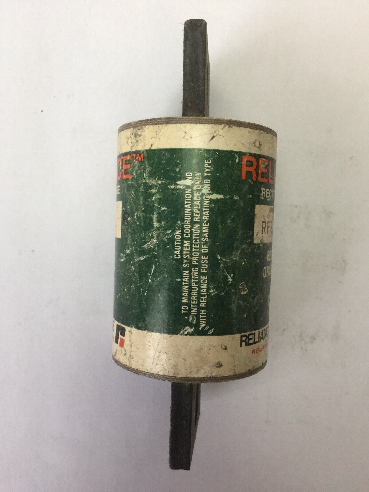RELIANCE RFS 500 RECTIFIER FUSE 500 AMP 600 VAC