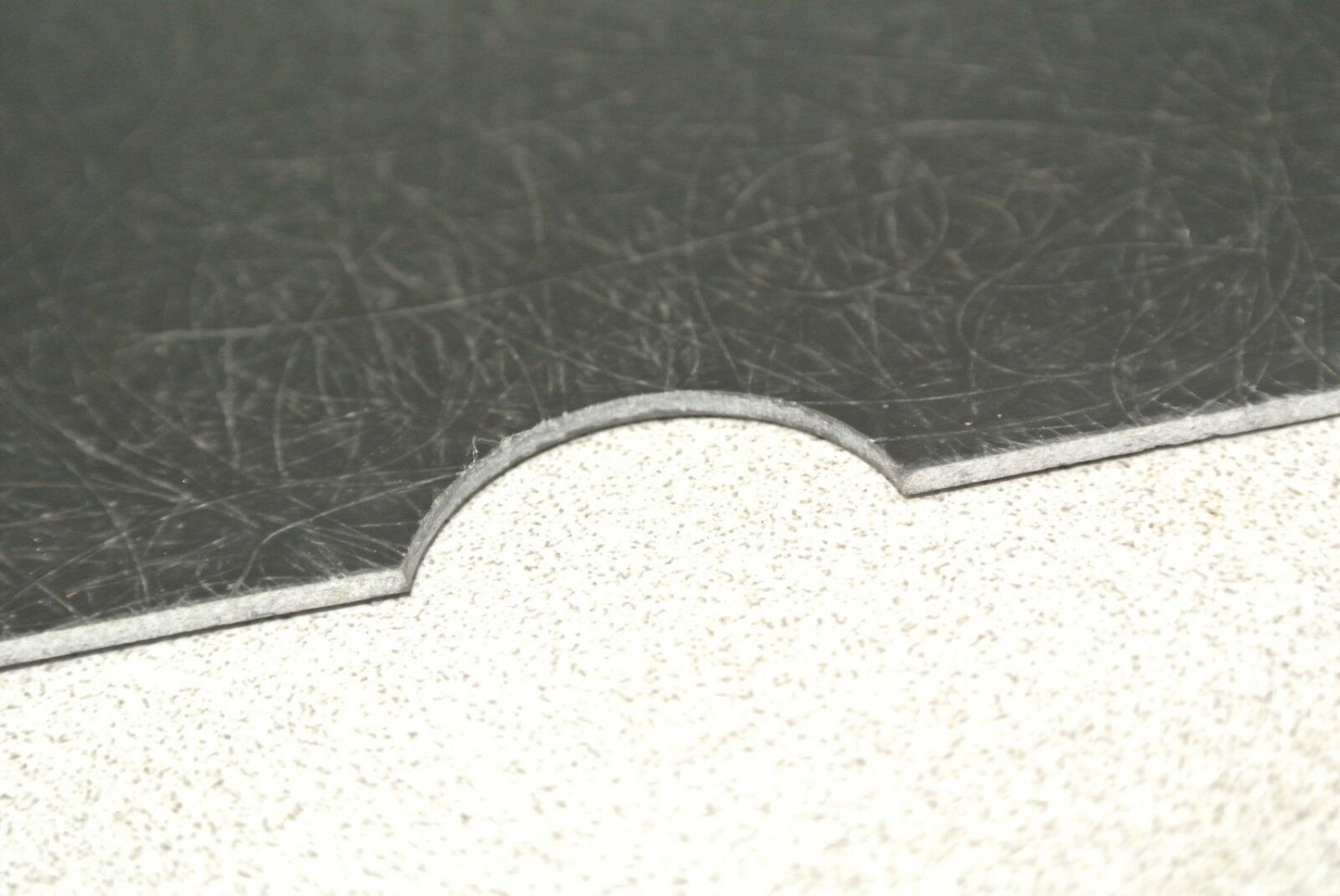 12" x 18-1/2" x 1/8" FIBERGLASS or PHENOLIC BACKPLATE / ARC SHIELD