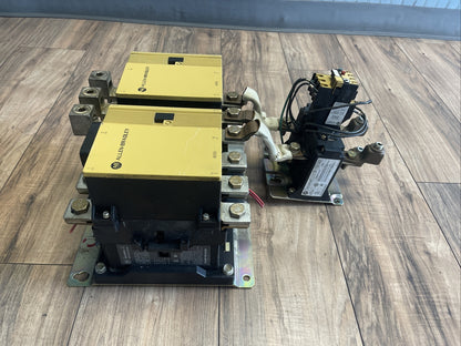 ALLEN BRADLEY 104-B250ND3 REVERSING STARTER SER B 250A 600VAC 250HP 193-DPD200