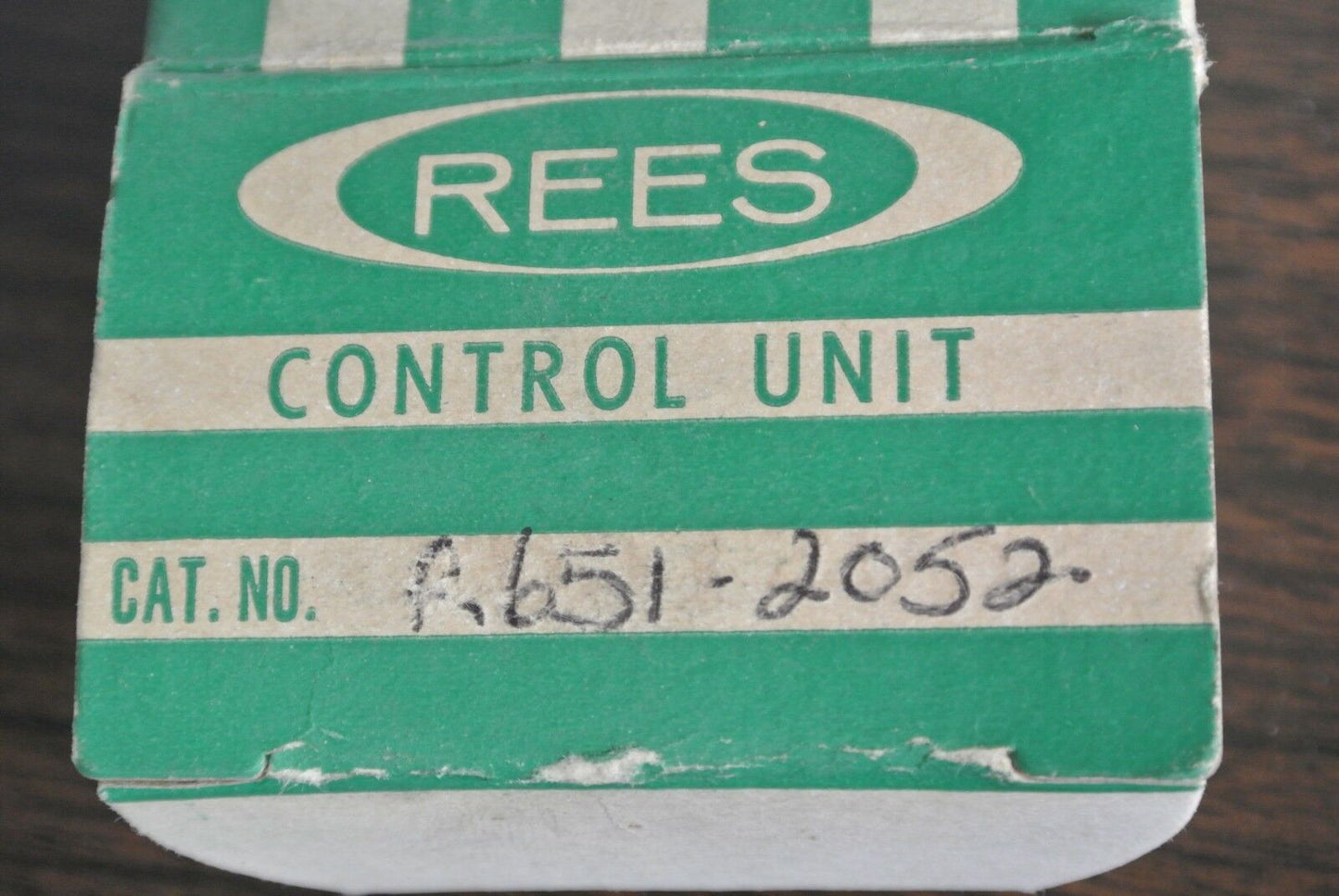 REES R651-2052 CONTROL UNIT / SWITCH / RHEOSTAT (?) MARKED 0-100 - NEW SURPLUS