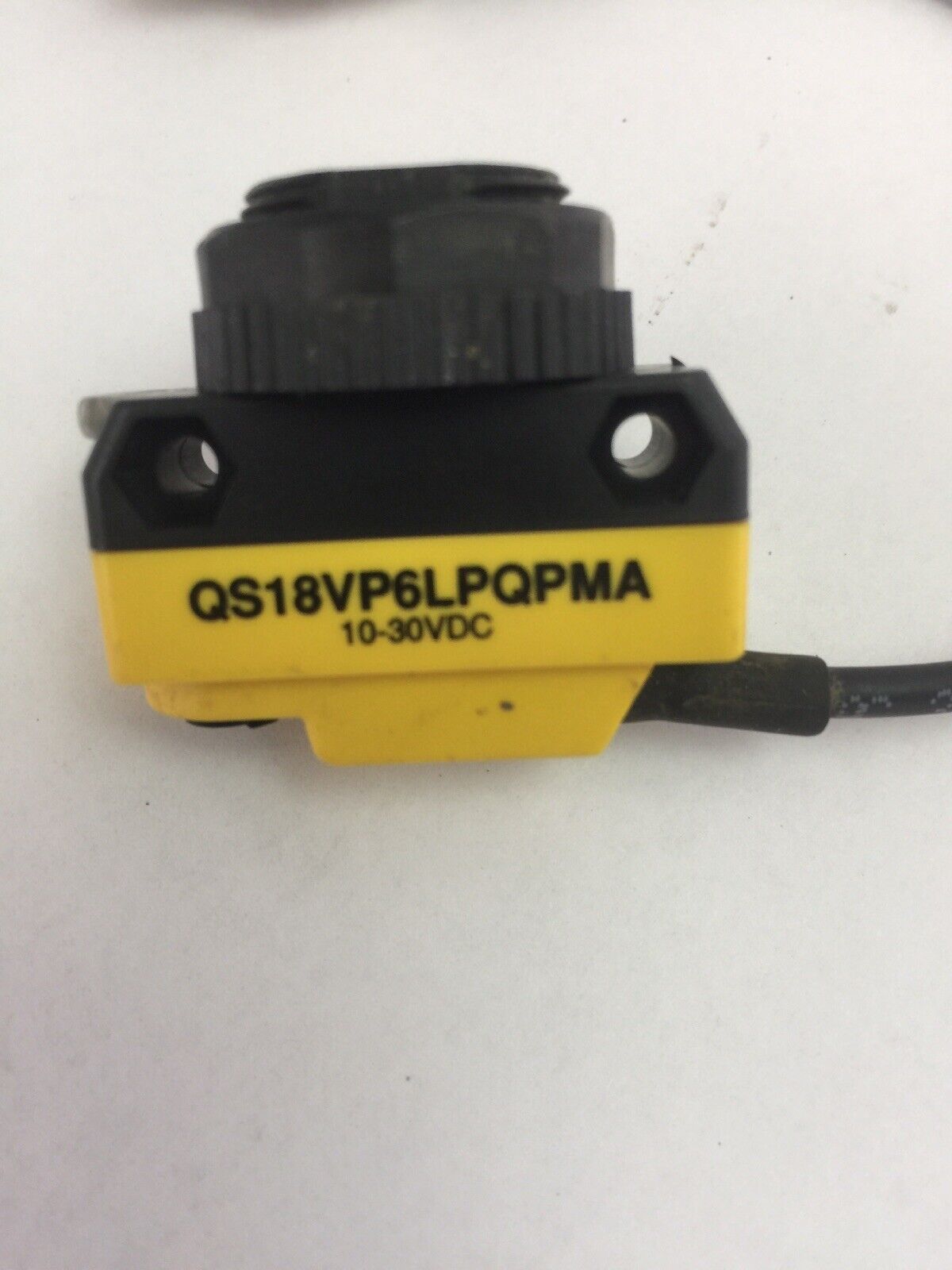 BANNER QS18VP6LPQPMA WORLD-BEAM QS18 POLARIZED RETRO 10-30VDC PIGTAIL EURO QUICK