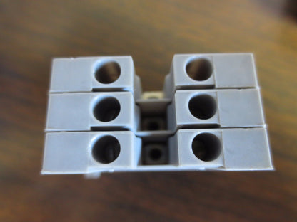 ABB ENTRELEC 011511607 GRAY M4/6 STANDARD SCREW CLAMP TERMINAL BLOCKS LOT of 36