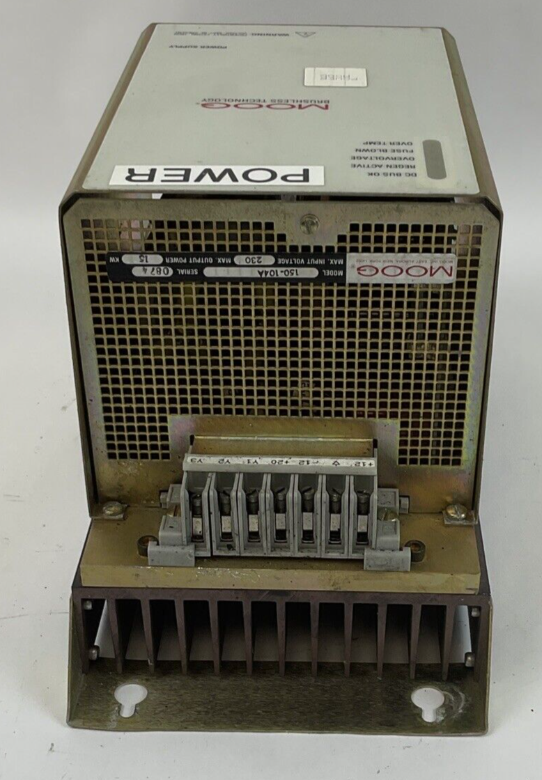 MOOG 150-104A POWER SUPPLY 230V 15KW