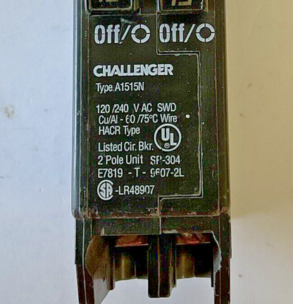 CROUSE-HINDS MM/MH 120GF CIRCUIT BREAKER 20A 2POLE GFCI  120V