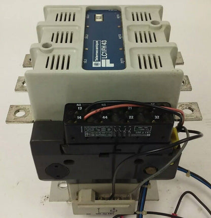 TELEMECANIQUE LC1FH43 CONTACTOR 3PH 600VAC 150HP 200A LA1F221 LX4 FH 190VDC