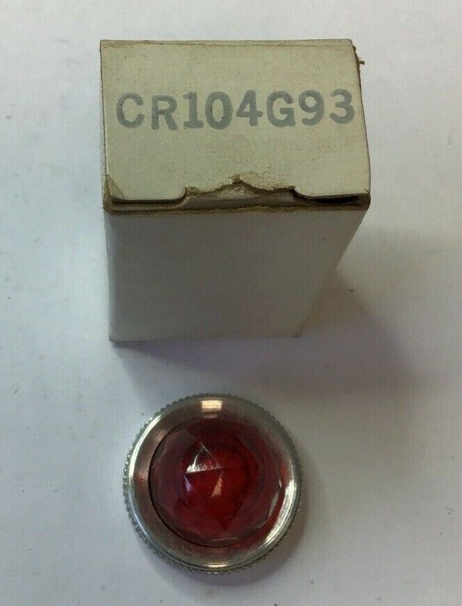GENERAL ELECTRIC CR104G93 LENS COVER CAP RED***LOTOF 9***