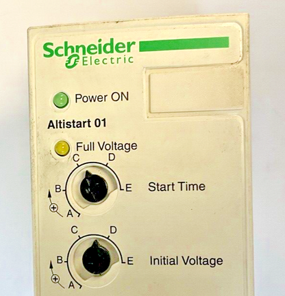SCHNEIDER ELECTRIC ATS01N112FT SOFT STARTER ALTISTART V1.1IE01