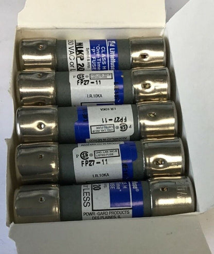 LITTELFUSE NLKP 20 FUSE 250VAC CLASS H ONE TIME 20AMP ***LOTOF10***