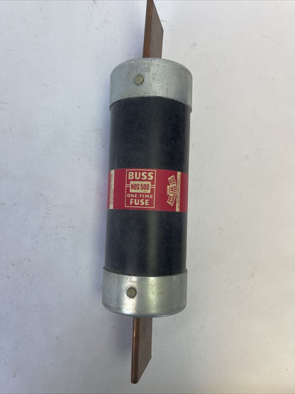 BUSS NOS500 ONE-TIME FUSE 600V 500AMP