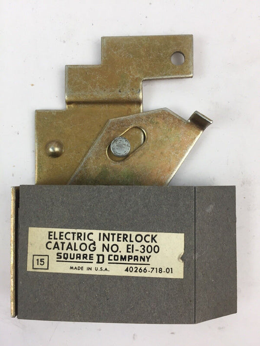 SQUARE D EI-300 ELECTRIC INTERLOCK FOR 30 AMP SWITCH 1 NORMALLY OPEN CONTACT