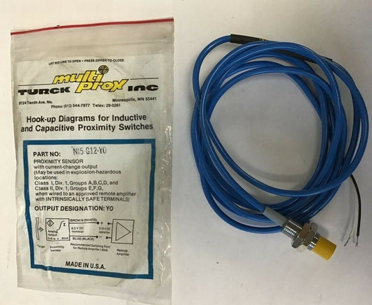 TURCK NI5-G12-YO PROXIMITY SENSOR