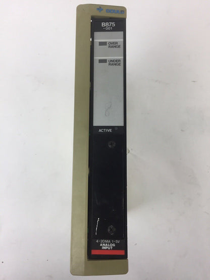 GOULD AS-B875-001 ASSY MDL ANLIN8CH WV ANALOG INPUT MODULE
