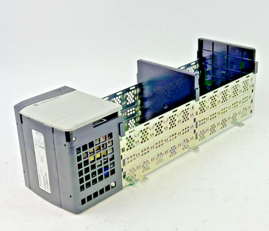 ALLEN-BRADLEY - 1756-PB72 SER. C - CONTROLLOGIX DC POWER SUPPLY & 1756-A10 B