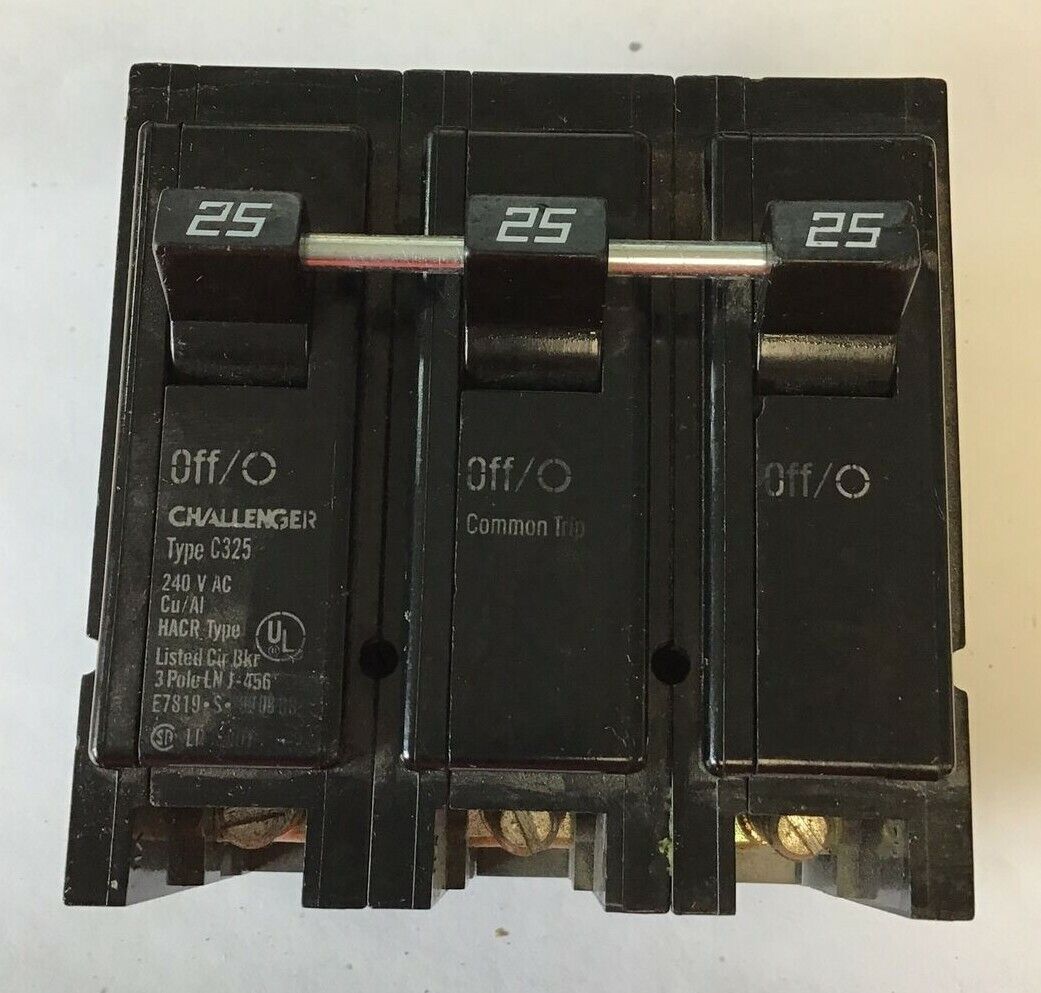 CHALLENGER TYPE C325 CIRCUIT BREAKER 240VAC HACR