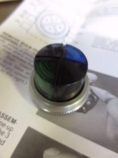 ALLEN-BRADLEY 800T-N52XBXG - XFMR 30mm CLUSTER PILOT LIGHT CAP - NEW SURPLUS