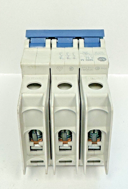 ALLEN-BRADLEY - 1489-M3C050 SER. D - BREAKER - 3P, 5 A, 277 V, 3 HP, 1 PH