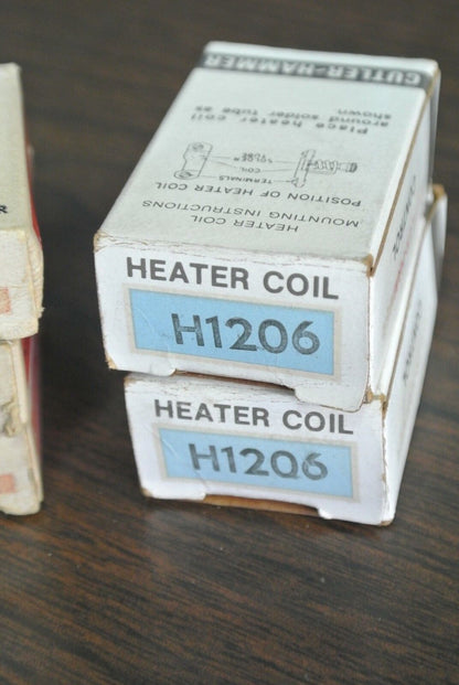 CUTLER-HAMMER H1203A, H1205, H1206, H1208A OVERLOAD HEATERS NEW SURPLUS LOT / 10