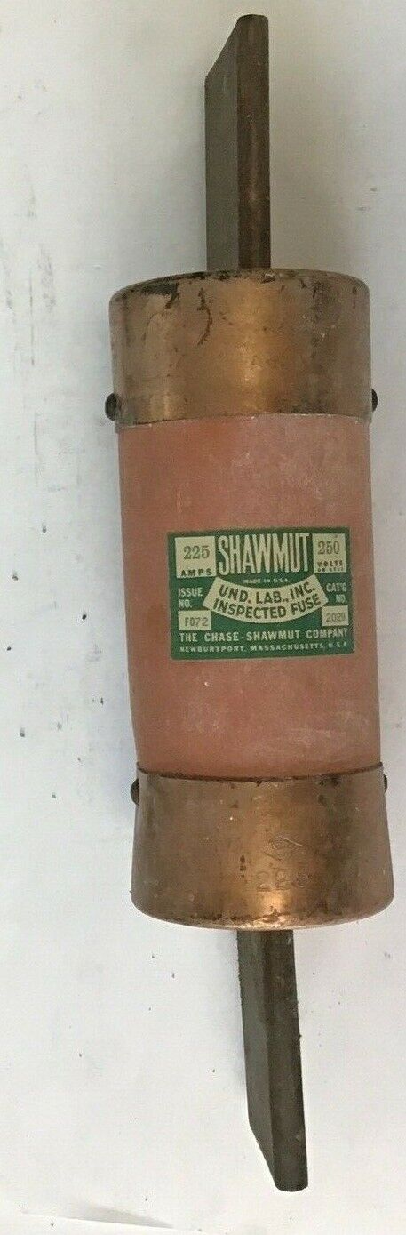 SHAWMUT F072 FUSE 250V 225A 2029