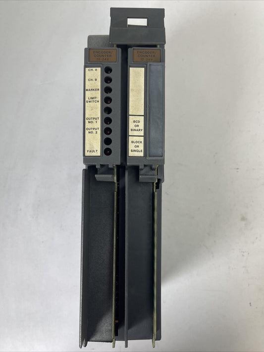 ALLEN BRADLEY 1771-IKC ENCODER/COUNTER MODULE 12-24V I/O SERIES A FIRMWARE REV E