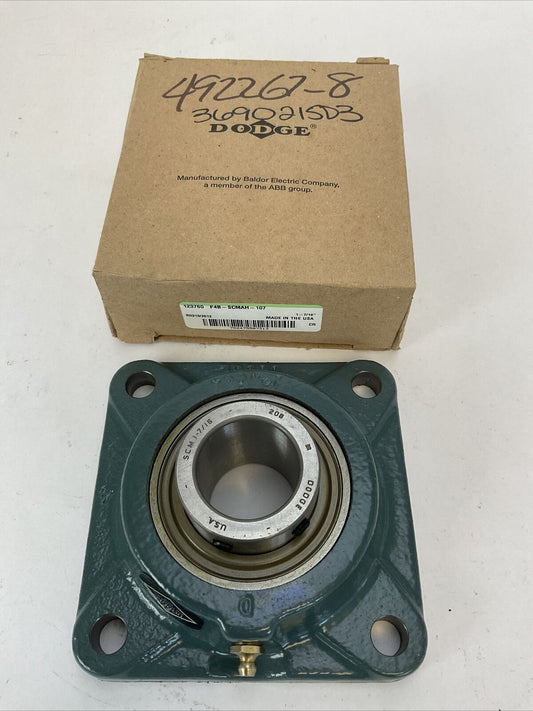 DODGE 123760 F4B-SCMAH-107 FLANGE BEARING 1-7/16"