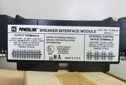 SQUARE D PLBIM-W  BREAKER INTERFACE MODULE