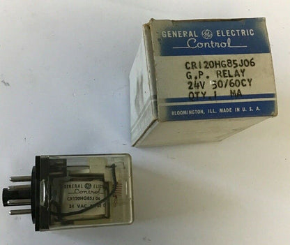 GENERAL ELECTRIC CR120HG85J06 G.P. RELAY 24V 50/60CY 5A
