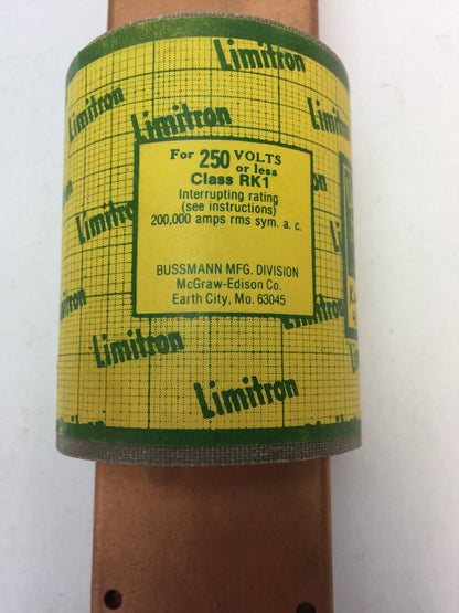 LIMITRON KWNR 450 FAST ACTING CURRENT LIMITING FUSE 450 AMP 250 VOLTS