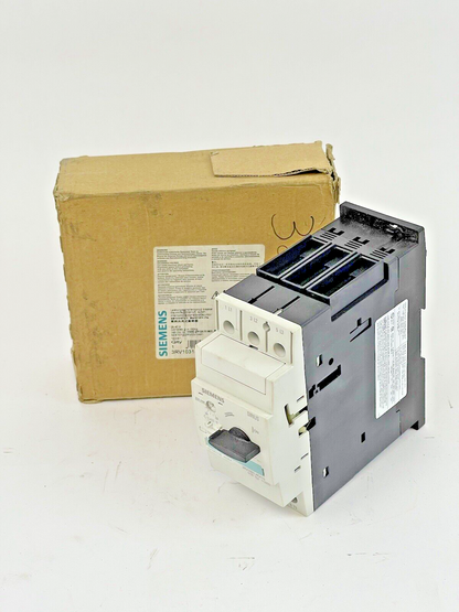 SIEMENS - 3RV1031-4EA10 - S2 CIRCUIT BREAKER - 32 A, 690 V, 3 POLE - MOTOR PROTE