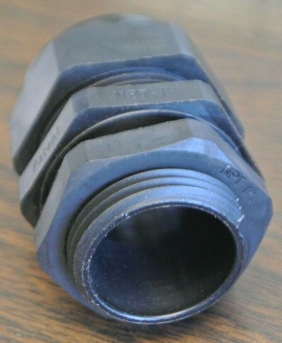 HUMMEL RD29NA-BK-NM DOME CAP NON-METALLIC CABLE GLAND / NEW SURPLUS / 1" NPT