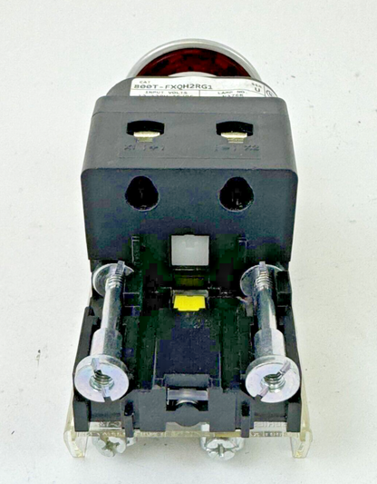 ALLEN-BRADLEY - 800T-FXQH2RG1 SER. U - RED PUSH/PULL BUTTON W/ BLOCK - NO BULB