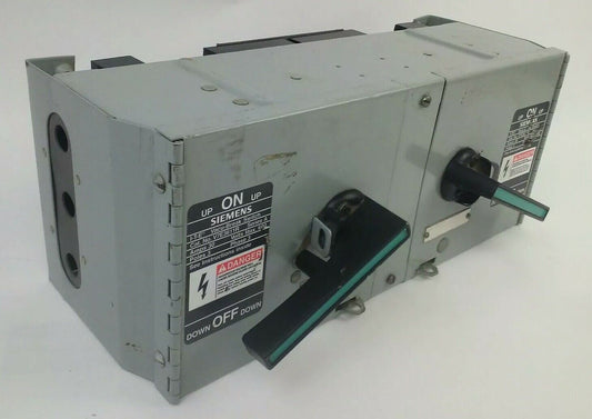 SIEMENS V7E3611R SER.A TWIN FUSIBLE VACU BREAK PANELBOARD SWITCH 600V 30A 20HP