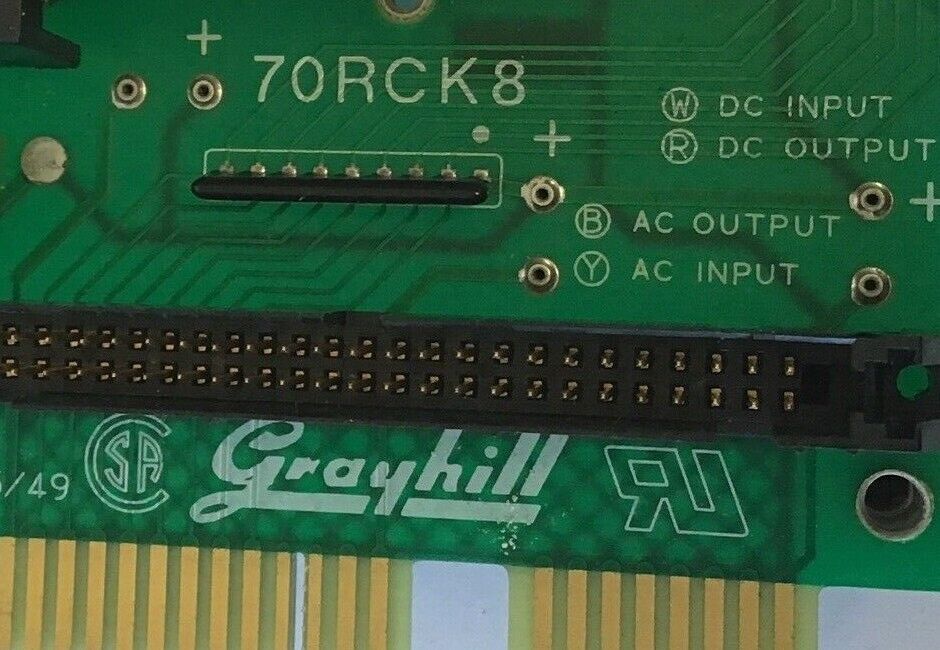 GRAYHILL 70RCK8 RACK BOARDS/ 70AD3238 REV.D