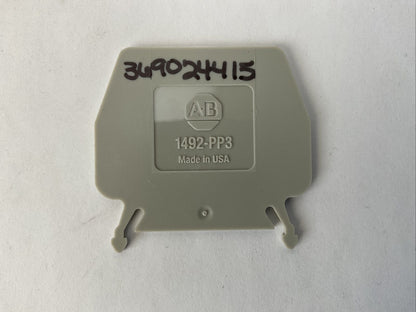 ALLEN BRADLEY 1492-PP3 SER A PARTITION PLATE (LOT OF 77)