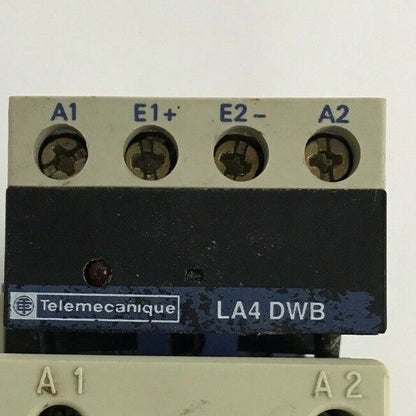 TELEMECANIQUE LD5 LB130 STARTER W/LA4 DWB RELAY