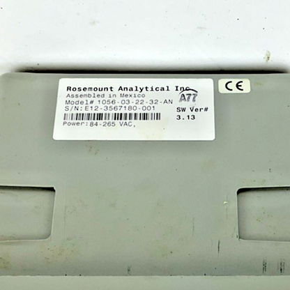 ROSEMOUNT 1056 DUAL INPUT ANALYZER  265VAC 63HZ 15W