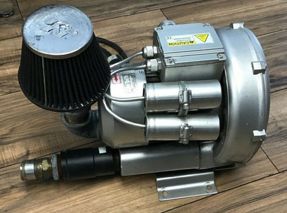 AIRTECH VACUUM 3BA1300-7AS15-Z Press. Regenerative Blower 60HZ 0.45KW/0.6HP 230V