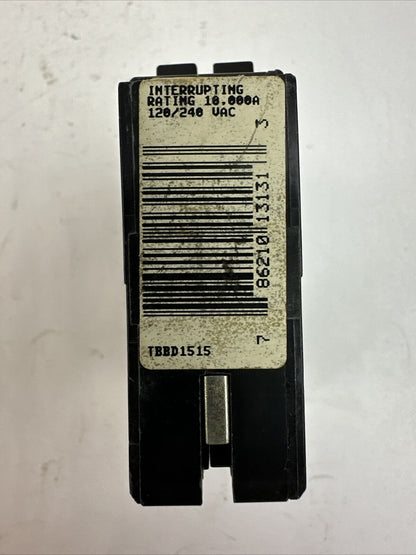 T&B TBBD1515 CIRCUIT BREAKER 120/240VAC 2POLE 15/15AMP